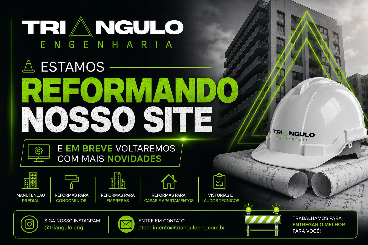 Triângulo Engenharia - Site em reforma